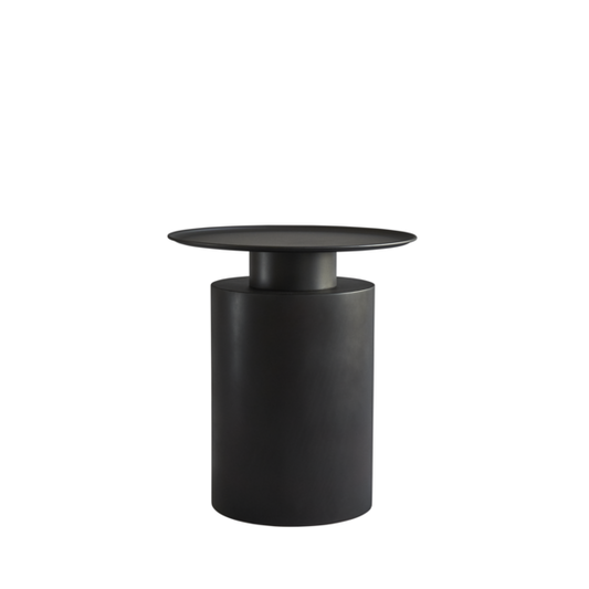Pillar Tall Plated Metal Table by 101 Copenhagen #Burned Black