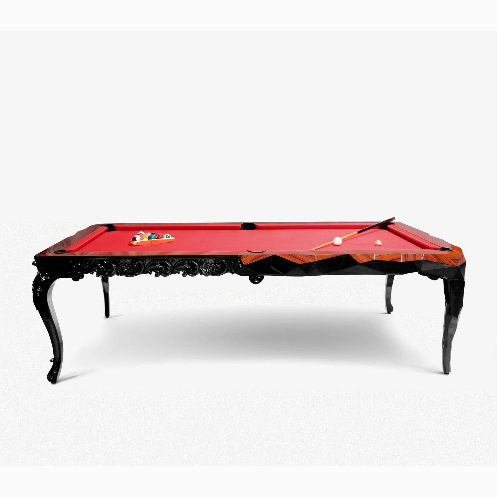 Royal Snooker - Rectangular Rosewood Pool Table by Boca Do Lobo
