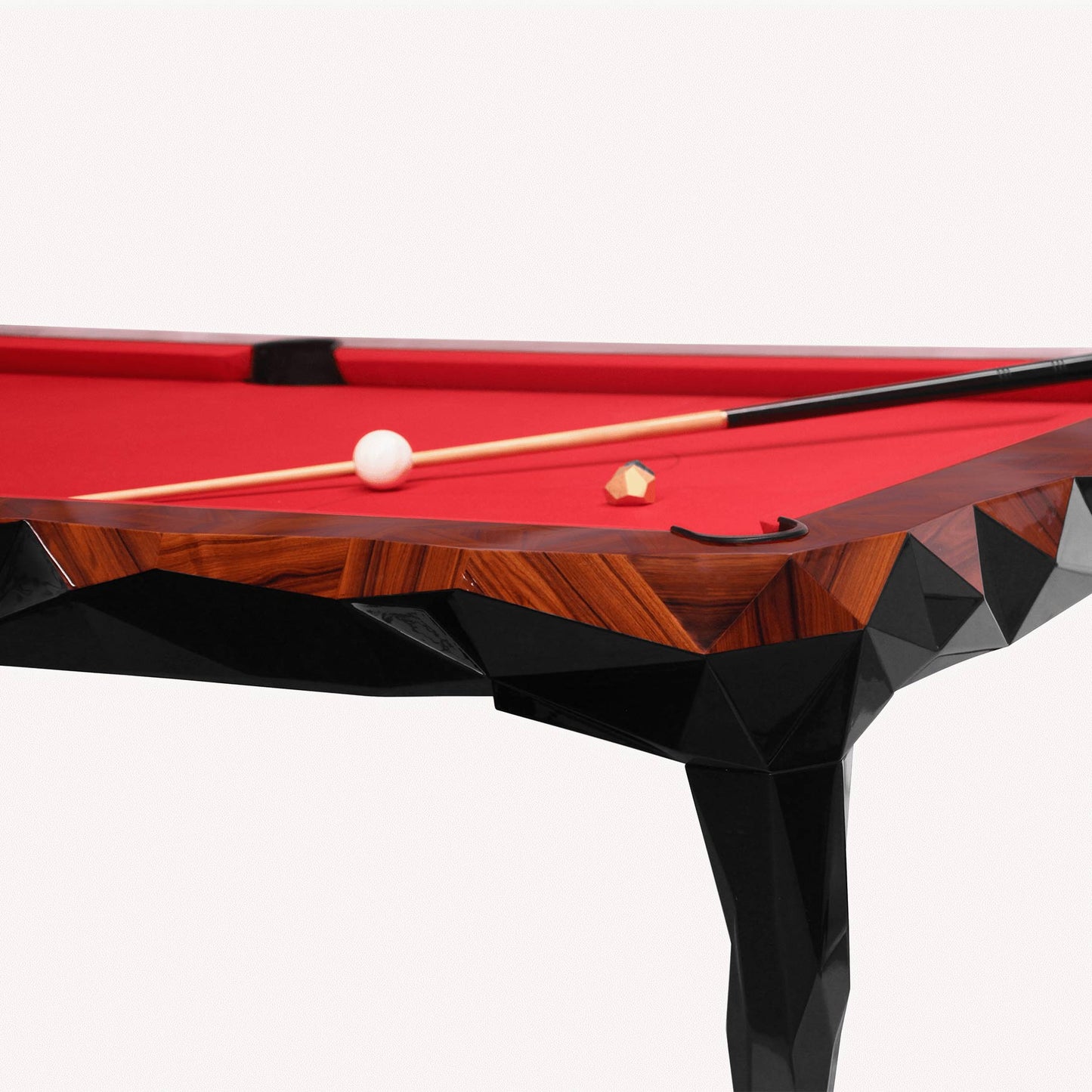 ROYAL SNOOKER - Rectangular rosewood pool table