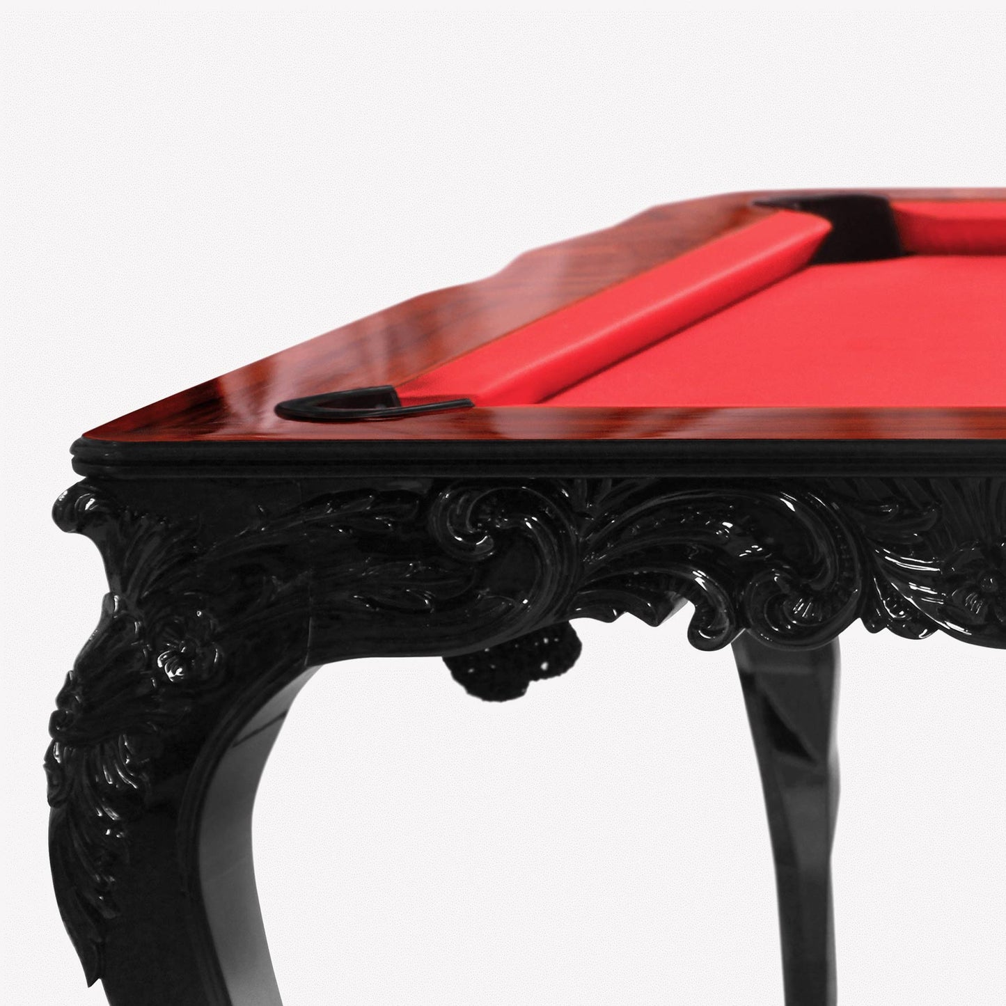 ROYAL SNOOKER - Rectangular rosewood pool table