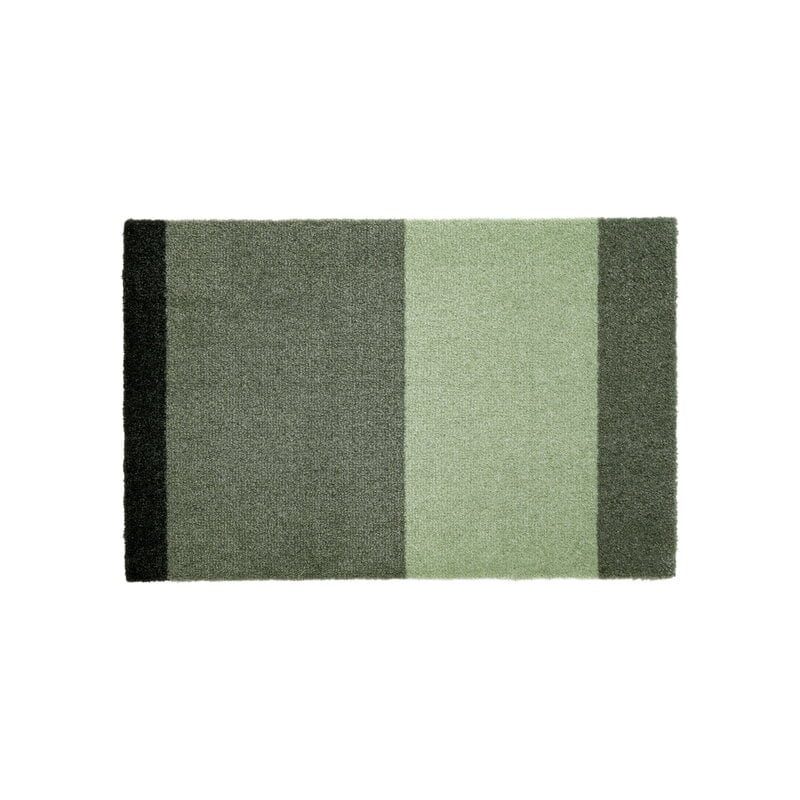Stripes horizontal rug by Tica Copenhagen #40 x 60 cm, green #