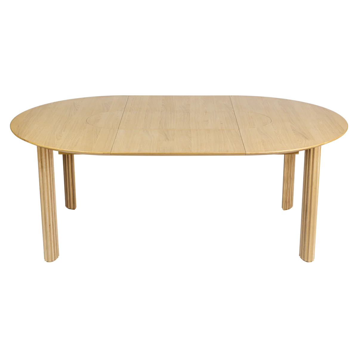 COMFORT CIRCLE - Round oak dining table