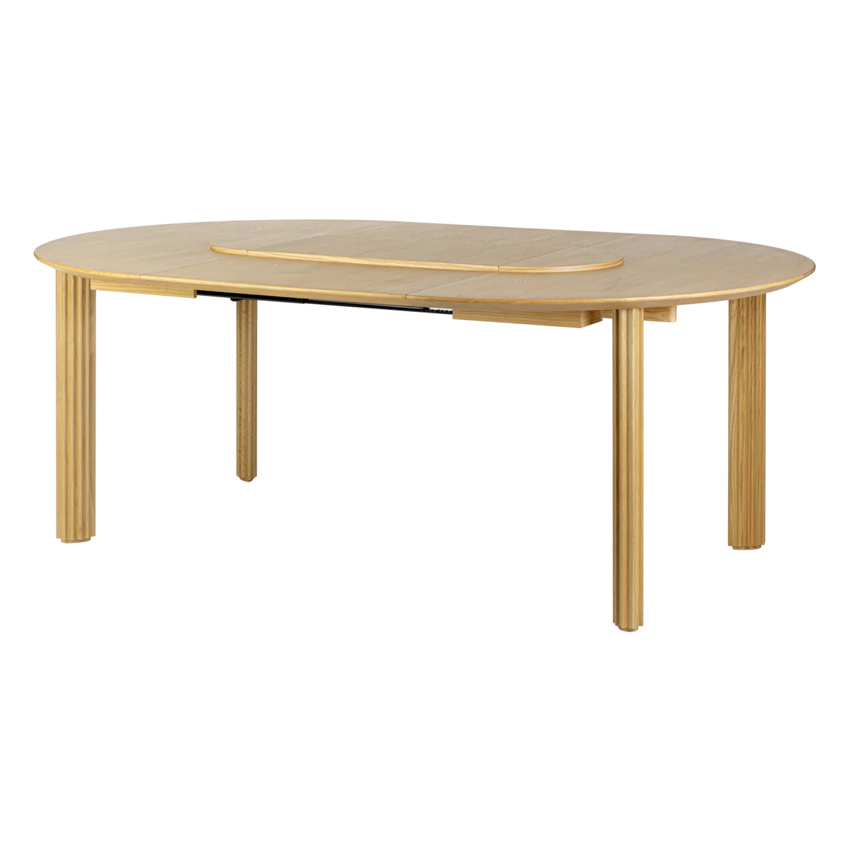 COMFORT CIRCLE - Round oak dining table