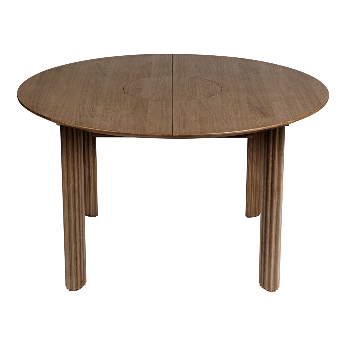 COMFORT CIRCLE - Round oak dining table