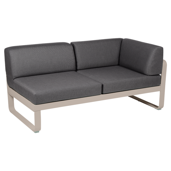 BELLEVIE 2-SEATER RIGHT CORNER MODULE by Fermob