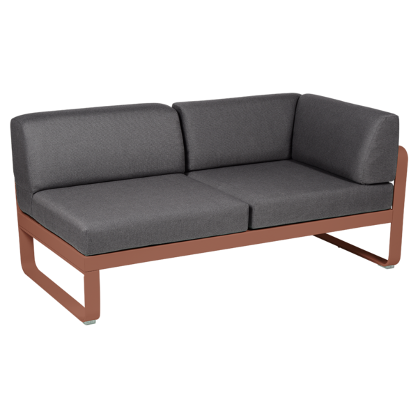 BELLEVIE 2-SEATER RIGHT CORNER MODULE by Fermob