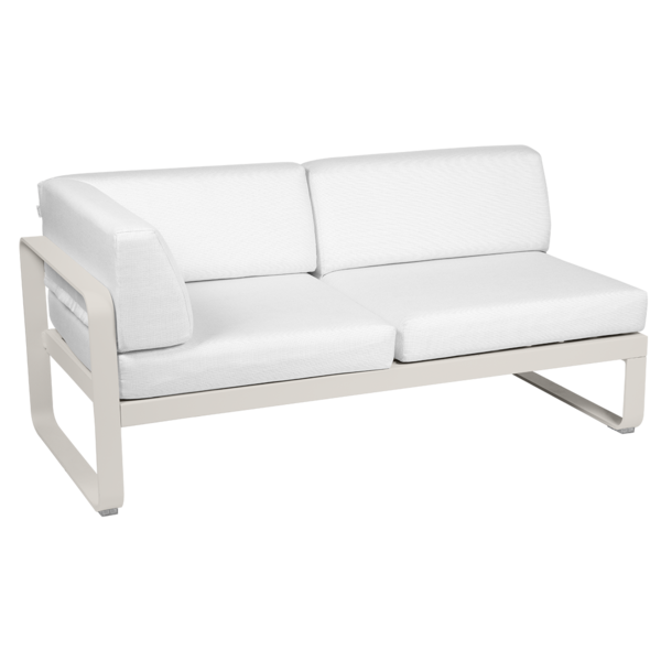 BELLEVIE 2-SEATER LEFT CORNER MODULE by Fermob