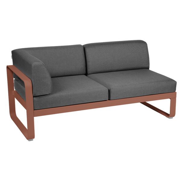BELLEVIE 2-SEATER LEFT CORNER MODULE by Fermob