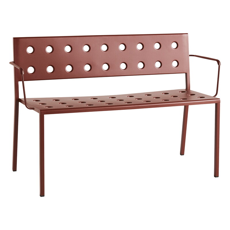 Balcony Dining Bench W. Arm by HAY