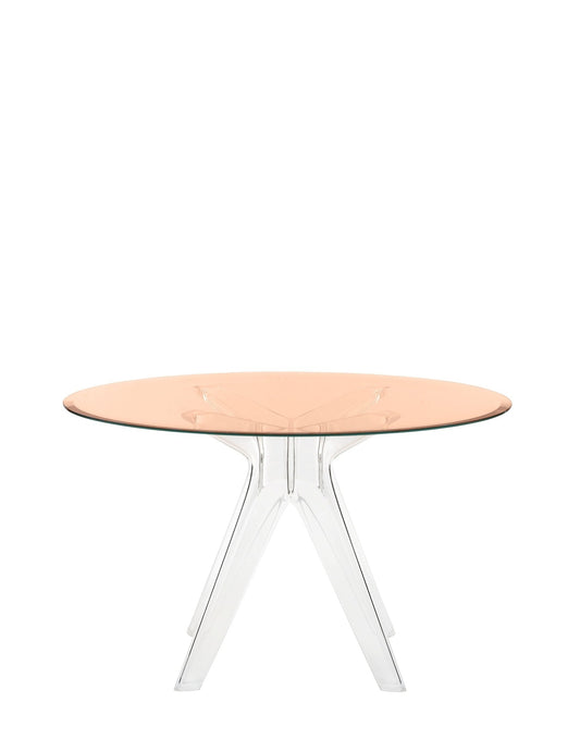 Sir Gio Round Table by Kartell #PINK/TRANSPARENT/