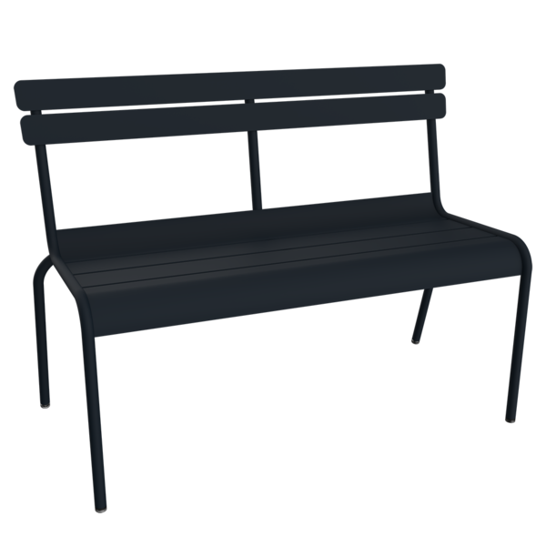 LUXEMBOURG 2/3-SEATER BENCH WITH BACKREST by Fermob