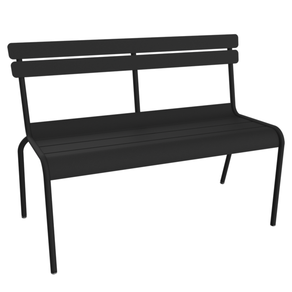 LUXEMBOURG 2/3-SEATER BENCH WITH BACKREST by Fermob