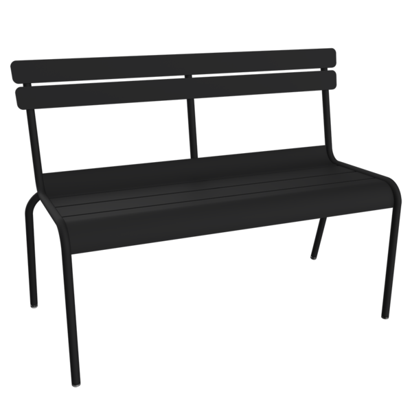 LUXEMBOURG 2/3-SEATER BENCH WITH BACKREST by Fermob