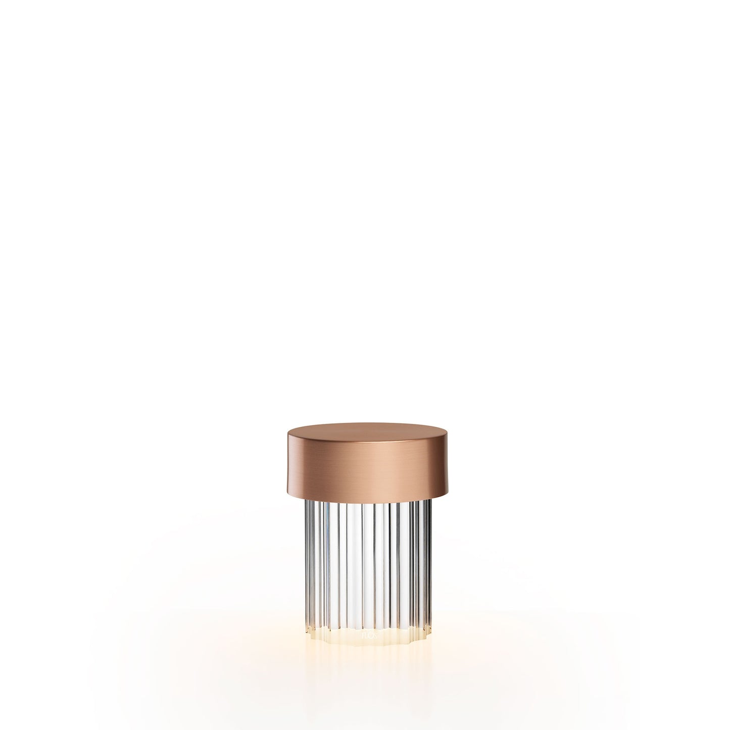 Last Order Fluted Table Lamp by Flos #Satin Copper