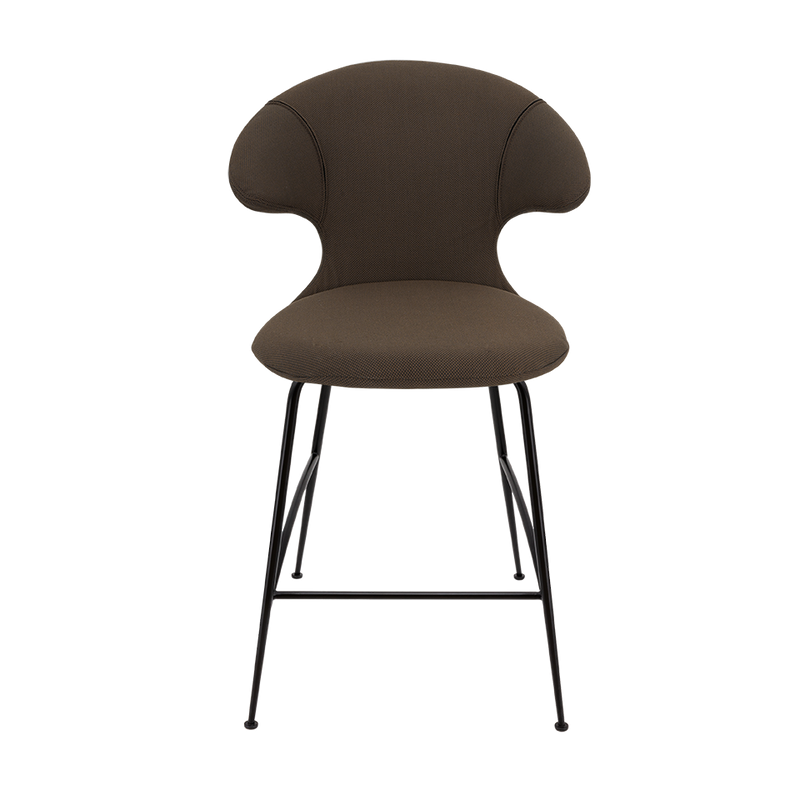 Time Flies Upholstered Counter Stool by Umage #Mocca / Black