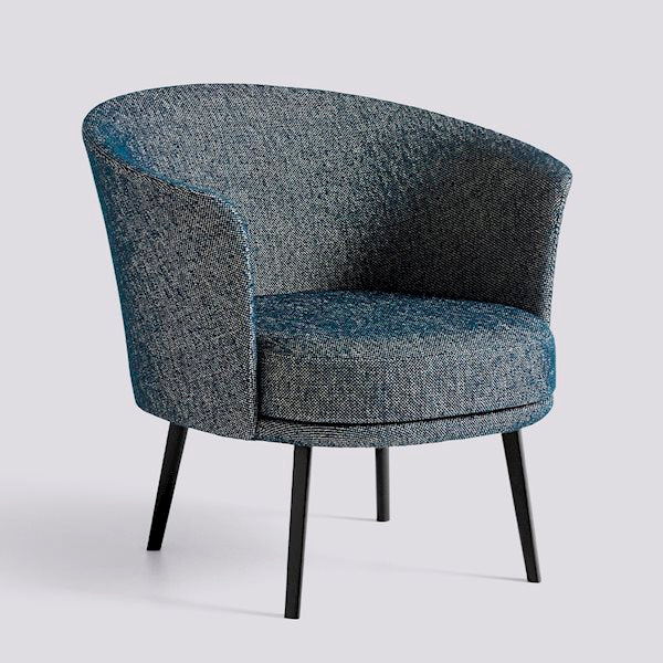 Dorso Lounge Chair (full upholstery) by HAY