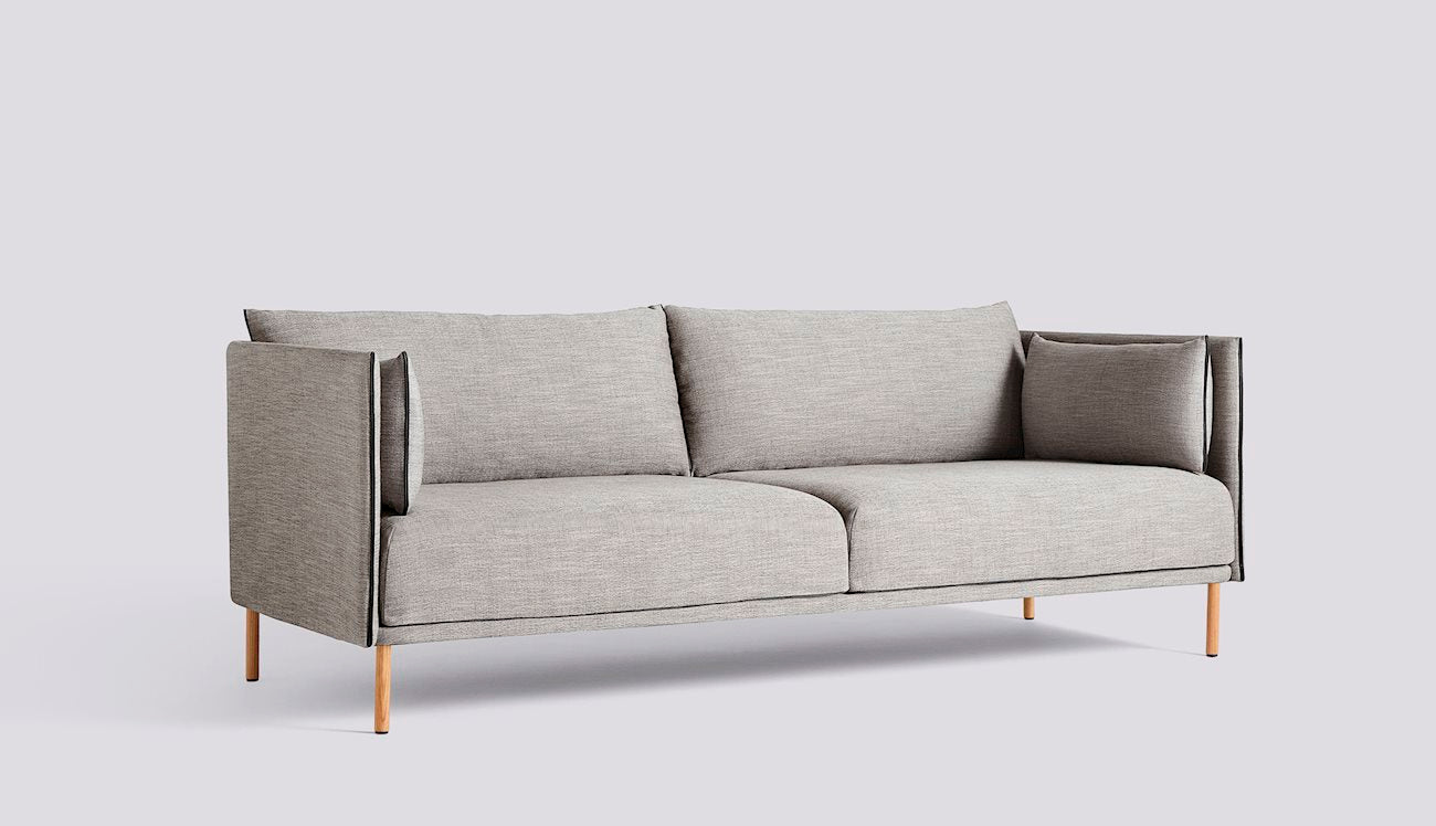 Silhouette 3 Seater Sofa (Low) by HAY