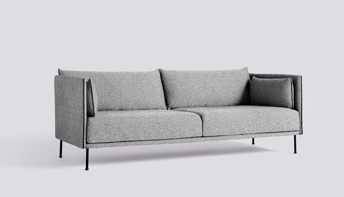 Silhouette 3 Seater Sofa (Low) by HAY
