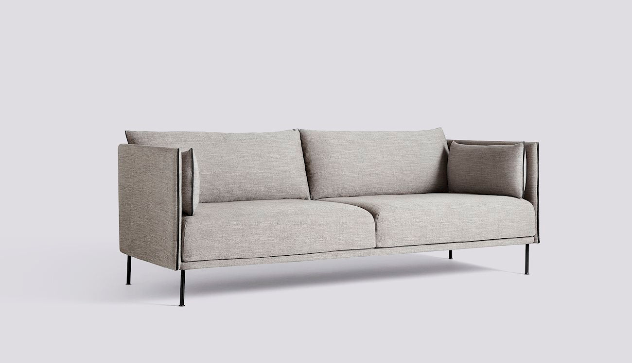 Silhouette 3 Seater Sofa (Low) by HAY