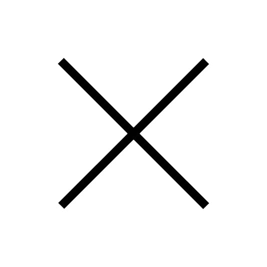 Alphabet of Light Mini - Uppercase - Letter X Wall Lamp by Artemide