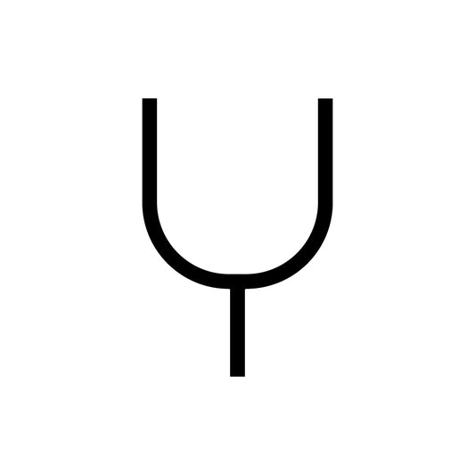 Alphabet of Light Mini - Uppercase - Letter Y Wall Lamp by Artemide