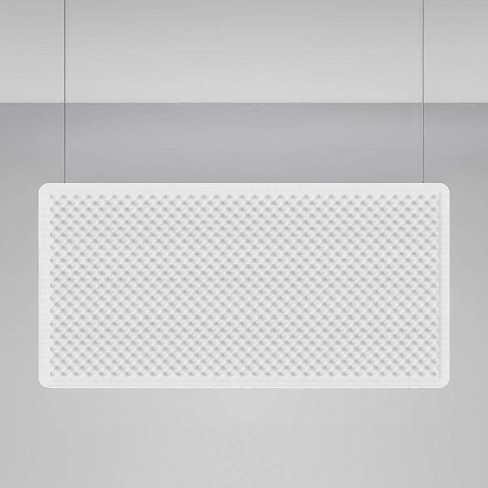 Eggboard Baffle - 1600x800 - Suspension Lamp by Artemide