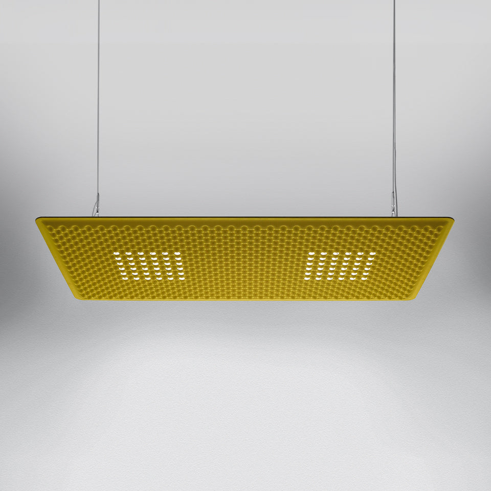 Eggboard Matrix - 1600x800 Suspension Lamp by Artemide