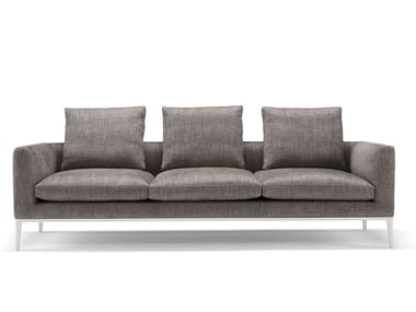 LEONARD - 3 seater fabric sofa by Amura
