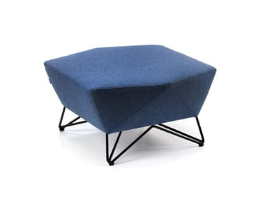 3ANGLE - Sectional upholstered fabric pouf by Prostoria