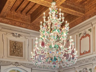 4607 - Venetian crystal chandelier by Barovier&Toso
