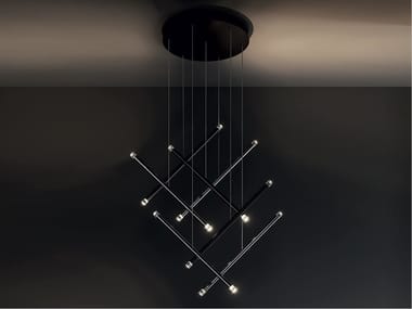 A-TUBE NANO DUO - LED aluminium pendant lamp by Lodes