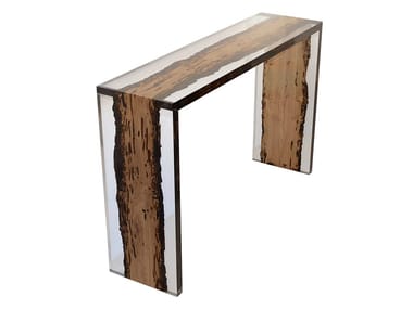BENT - Rectangular console table by alcarol