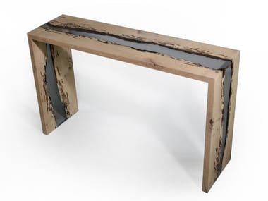 BENT RIVER - Rectangular console table by alcarol