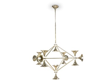 BOTTI DIAMOND - Brass pendant lamp by Delightfull