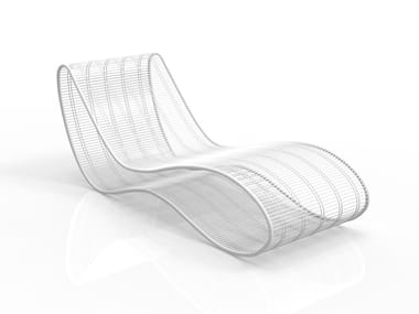 BREEZ - Steel sun lounger by Talenti
