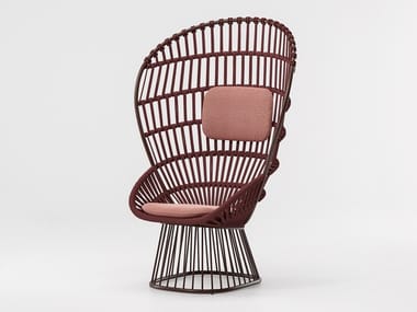 CALA - Garden easy chair high-back by Kettal