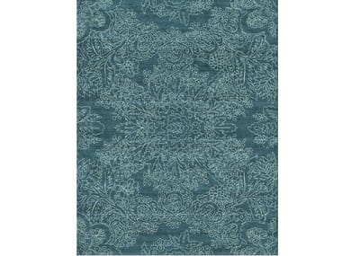 CECI N¡¯EST PAS UN BAROQUE - Wool rug with floral pattern by Living Divani