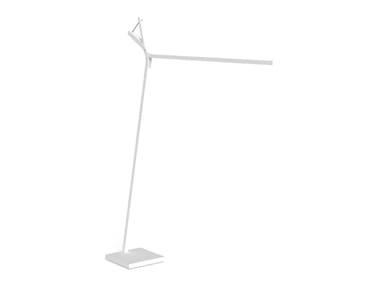 CLEOSOFT-ALU - LED aluminium floor lamp by Talenti