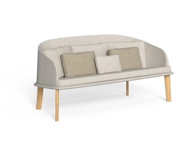 CLEOSOFT-WOOD - 2 seater sofa by Talenti