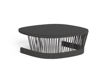 CLIFF - Low square garden side table by Talenti