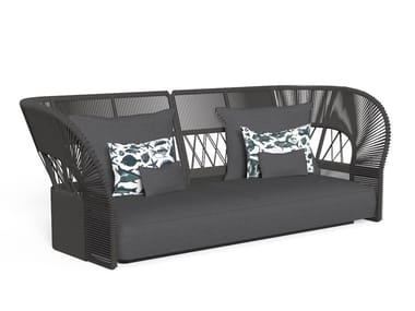 CLIFF DEC? - High-back fabric garden sofa by Talenti