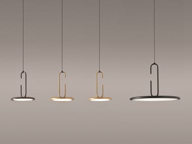 CLIP - LED metal pendant lamp by Penta