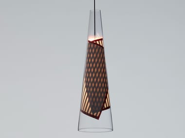 CONO DI LUCE - LED Pyrex¢ç pendant lamp by Lodes