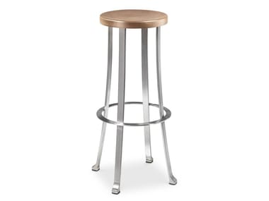 DIVINO - High stool with footrest by Cantori