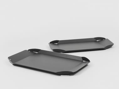 ELISABETTA - Powder coated aluminium tray by Danese Milano