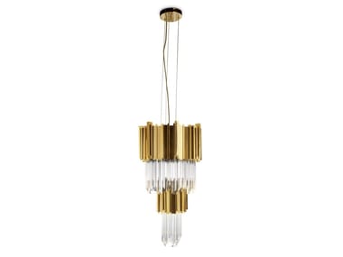 EMPIRE - Brass pendant lamp by Luxxu