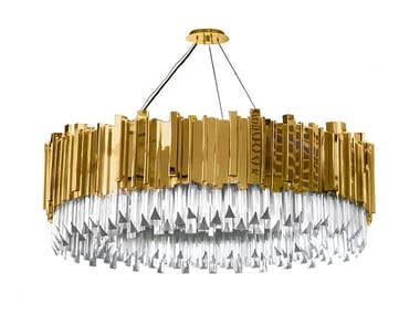 EMPIRE - Brass pendant lamp by Luxxu