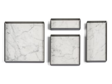 FONTANE BIANCHE - Modular stone trays by Salvatori