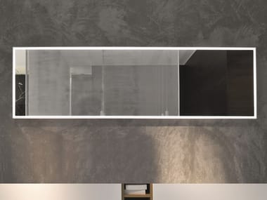 Framed mirror - Framed mirror with integrated lighting by Falper