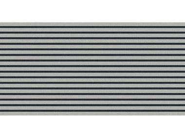 GEOMETRIE VOLANTI - Striped rectangular bath mat by Antonio Lupi Design